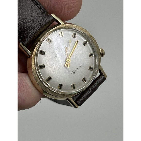 Parts Or Restore Vintage Hamilton Electric Oval Case - Picture 9 of 14